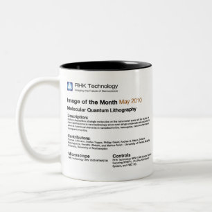 Caneca De Café Em Dois Tons Tecnologia de RHK - em maio de 2010 caneca de caf