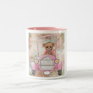 Caneca De Café Em Dois Tons Teddy Bear Coffee Mug