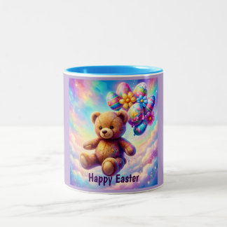 CANECA DE CAFÉ EM DOIS TONS TEDDY BEAR FLOATING ~  