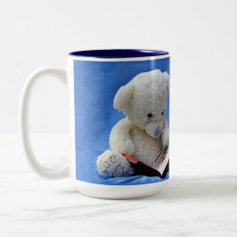 Caneca De Café Em Dois Tons Teddy Bear Time to Read, KOA