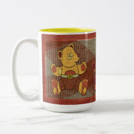 Caneca De Café Em Dois Tons Teddy Bears Mug