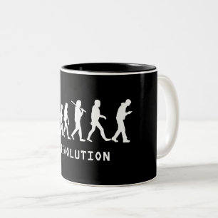 Caneca De Café Em Dois Tons Telefone celular Devolution