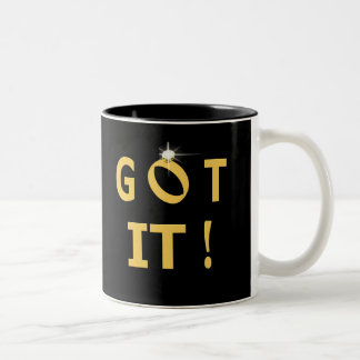 Caneca De Café Em Dois Tons Tem Diamond
