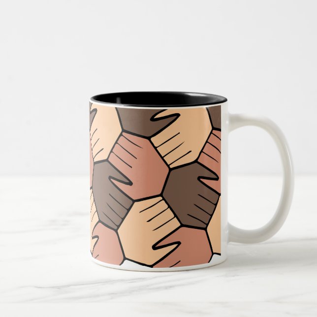 Caneca De Café Em Dois Tons Temos um Sonho. (sem texto) (Direita)