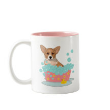 Tempo do banho do Corgi