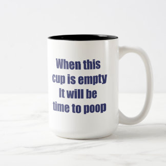 Caneca De Café Em Dois Tons Tempo do café