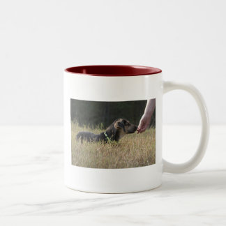 Caneca De Café Em Dois Tons Tempo do petisco