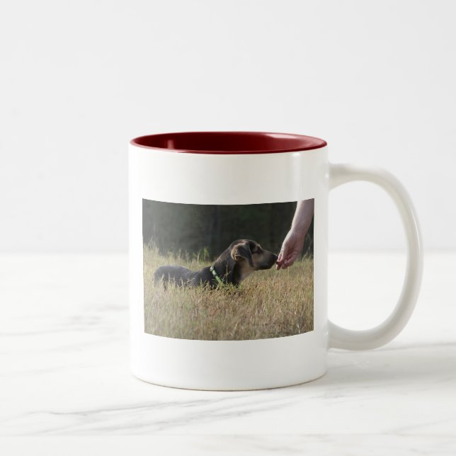 Caneca De Café Em Dois Tons Tempo do petisco (Direita)