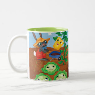 Caneca De Café Em Dois Tons Tempo para o Count-Garden