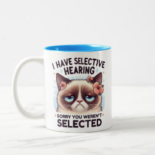 Caneca De Café Em Dois Tons Tenho Audição Seletiva Presente Divertido para Ama