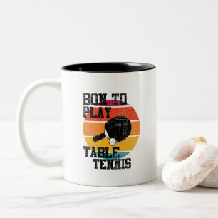 Caneca De Café Em Dois Tons Tênis para Mesa de Reprodução
