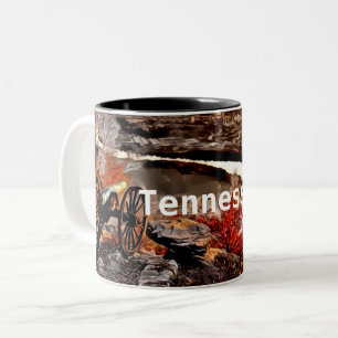 Caneca De Café Em Dois Tons Tennessee