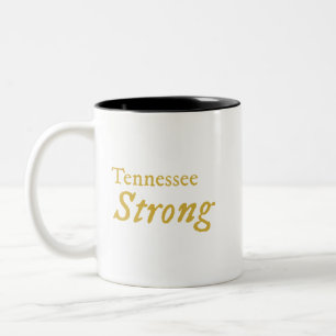 Caneca De Café Em Dois Tons Tennessee Strong Coffee Mug