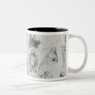 Caneca De Café Em Dois Tons Tentação de St Anthony