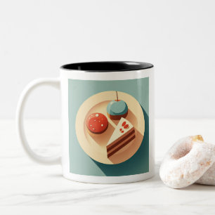 Caneca De Café Em Dois Tons Tentações Doces