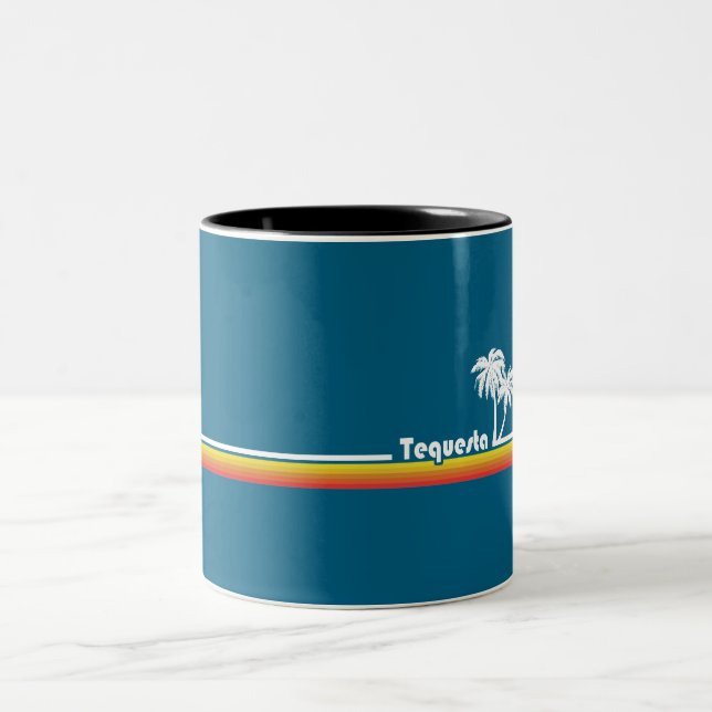 Caneca De Café Em Dois Tons Tequesta Florida (Centro)