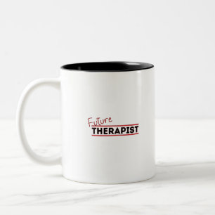 Caneca De Café Em Dois Tons Terapêutica Futura