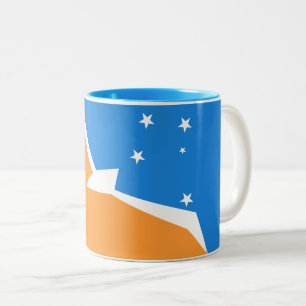 Caneca De Café Em Dois Tons Terra do Fogo