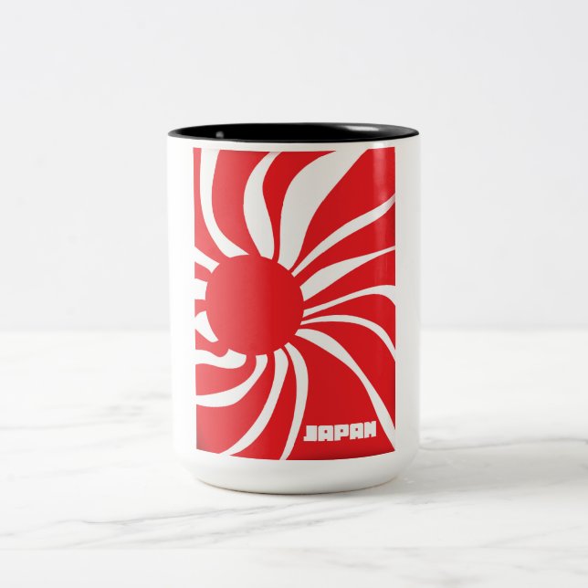 Caneca De Café Em Dois Tons Terra do Sol Nascente - Japão (Centro)