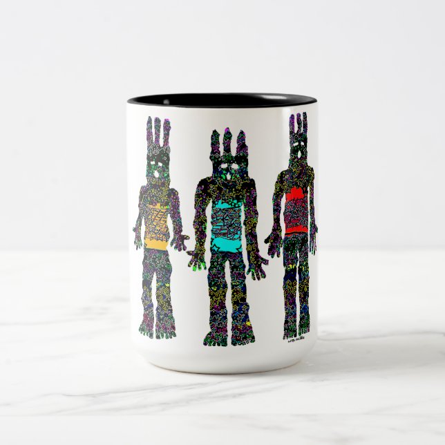 Caneca De Café Em Dois Tons Terra Vento e Fogo (Centro)