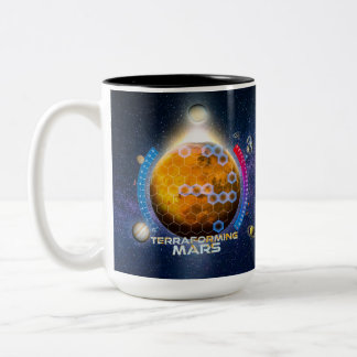 Caneca De Café Em Dois Tons Terraforme Mars Mug