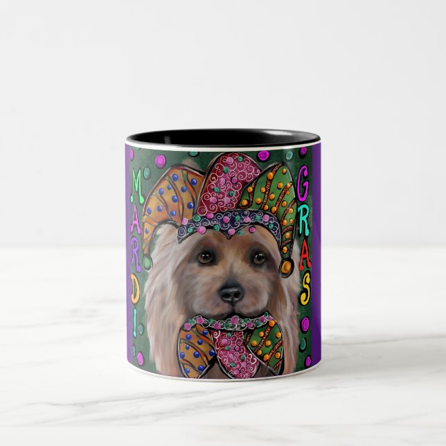 CANECA DE CAFÉ EM DOIS TONS TERRIER AUSTRALIANO (Centro)