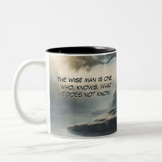 Caneca De Café Em Dois Tons Tesouros do Tao Te Ching 002
