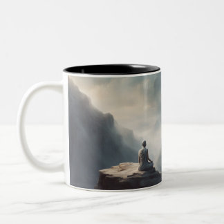 Caneca De Café Em Dois Tons Tesouros do Tao Te Ching 015