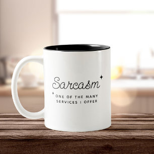Caneca De Café Em Dois Tons Testemunha divertida Sarcastic Sassy Coworker Best
