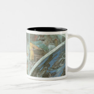 Caneca De Café Em Dois Tons Teto da capela de Sistine: Haman