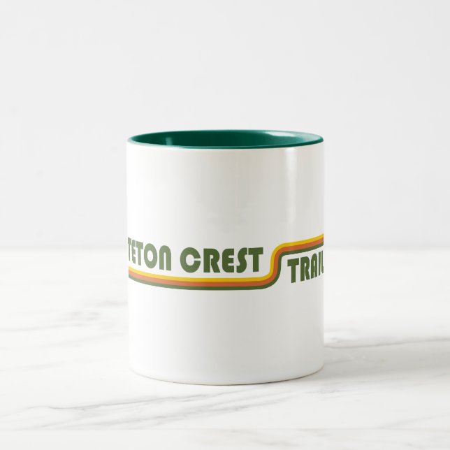 Caneca De Café Em Dois Tons Teton Crest Trail (Centro)