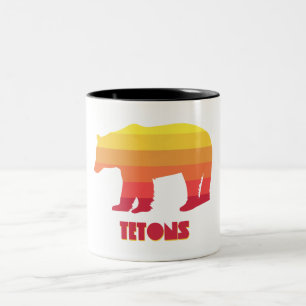 Caneca De Café Em Dois Tons Tetons Bear