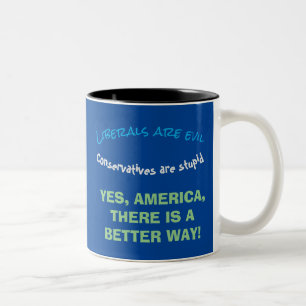 Caneca De Café Em Dois Tons Teve O Suficiente? Votem Libertarian, há uma manei