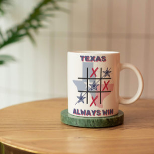 Caneca De Café Em Dois Tons Texas XO Mug