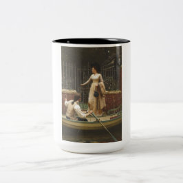 Caneca De Café Em Dois Tons The Elopement (Romantic Date) (por E.B. Leighton)