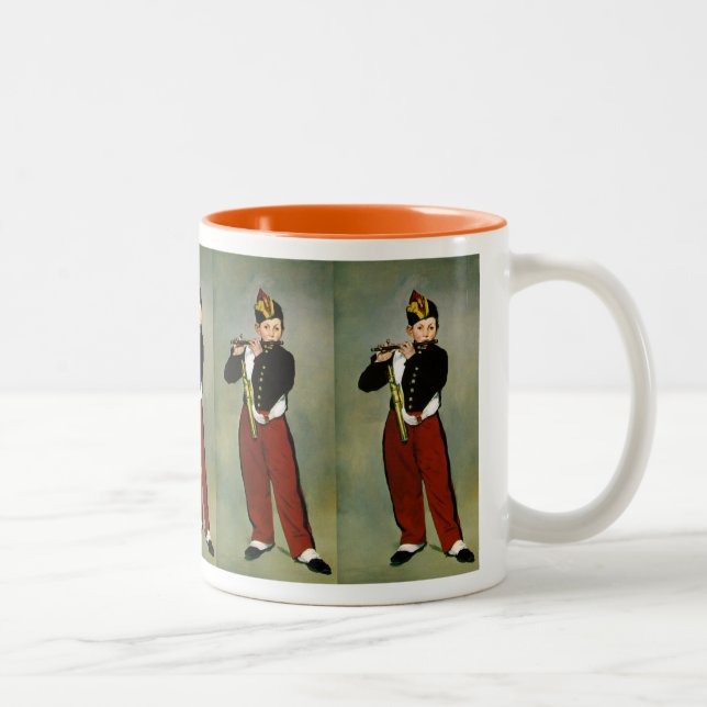 Caneca De Café Em Dois Tons “The Fifer” , Édouard Manet (Direita)