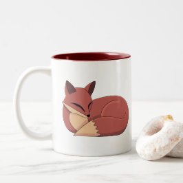 Caneca De Café Em Dois Tons The Fox