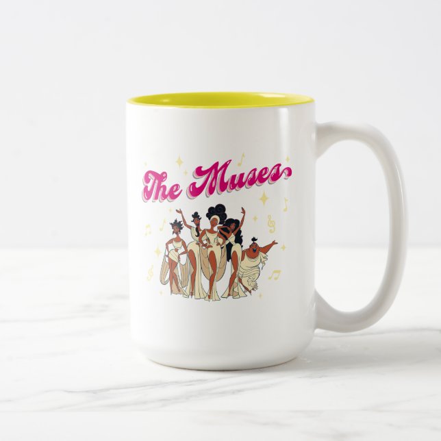 Caneca De Café Em Dois Tons The Muses Two-Tone Coffee Mug (Direita)