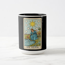 Caneca De Café Em Dois Tons The Star Tarot