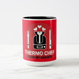 Caneca De Café Em Dois Tons Thermo Chef Novelty Kitchen