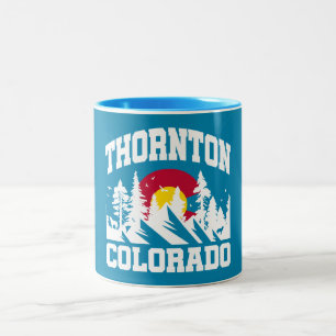 Caneca De Café Em Dois Tons Thornton, Colorado