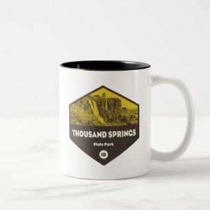 Caneca De Café Em Dois Tons Thousand Primavera State Park Idaho
