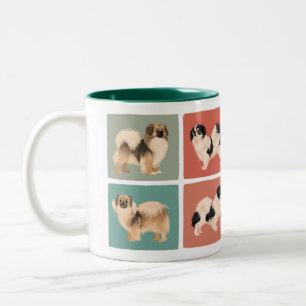 Caneca De Café Em Dois Tons Tibetano - Estilo 2 da Mug espanhola tibetana