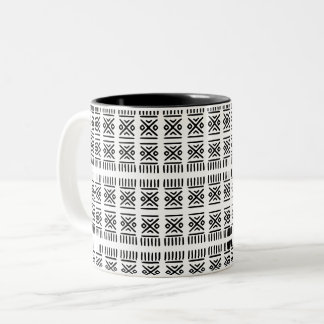 Caneca De Café Em Dois Tons Tic Tac Toe-Coffee Mug