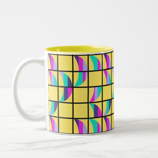 Caneca De Café Em Dois Tons Tic-Tac-Toe MCM (Esquerda)