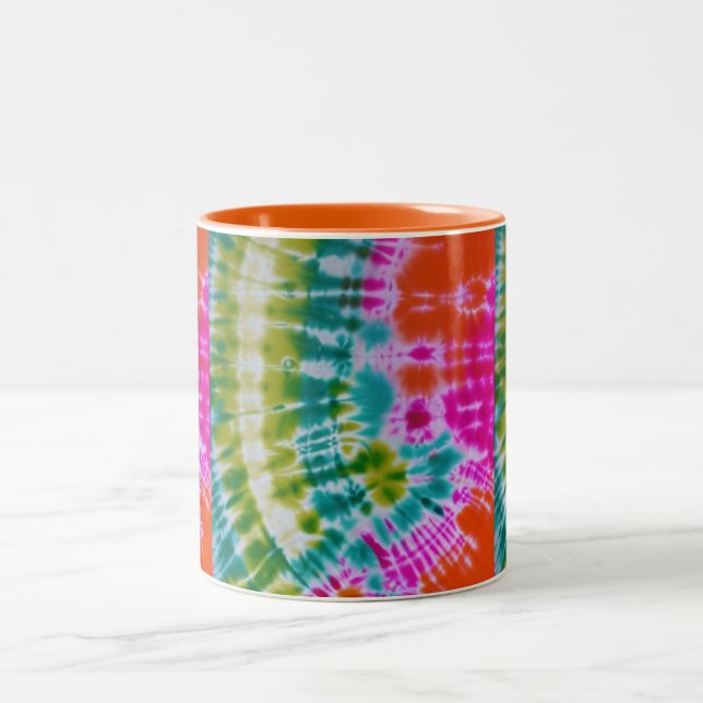 Caneca De Café Em Dois Tons Tie Dye (Centro)