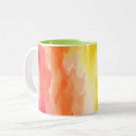 Caneca De Café Em Dois Tons Tie Dye