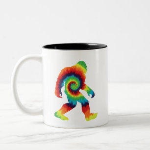Caneca De Café Em Dois Tons Tie Dye Pé Grande