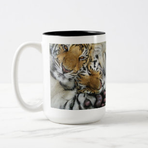 Caneca De Café Em Dois Tons Tiger Love
