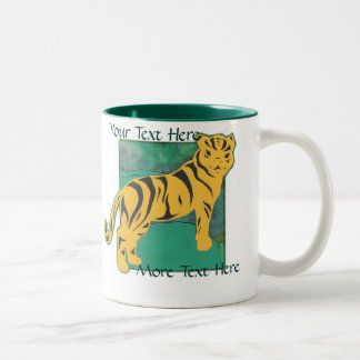 Caneca De Café Em Dois Tons Tiger Mug